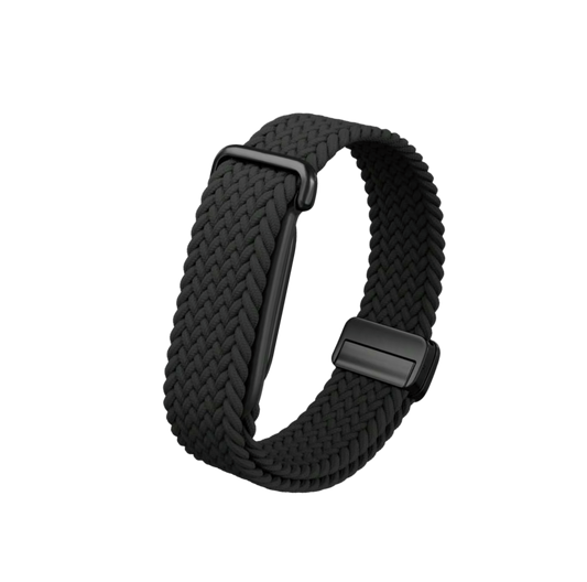 Black Braided Nylon Bit band