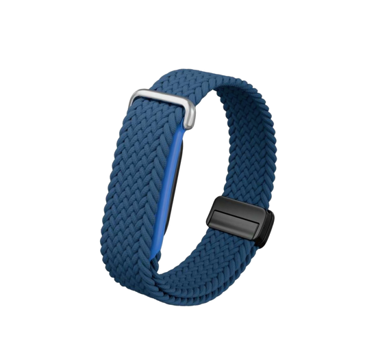 Navy Blue Braided Nylon Bit Band