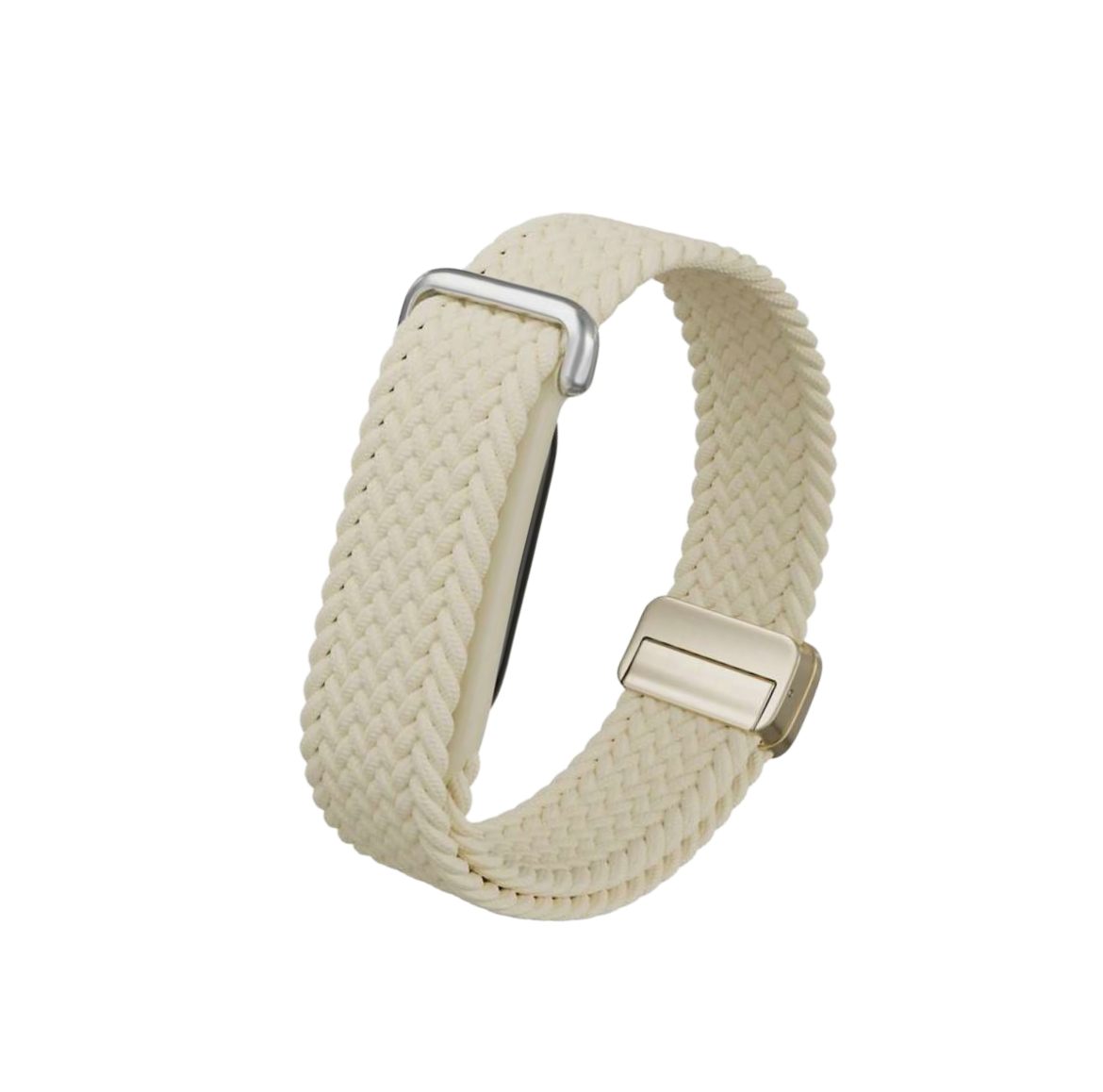 Cream Braided Nylon Bit Band