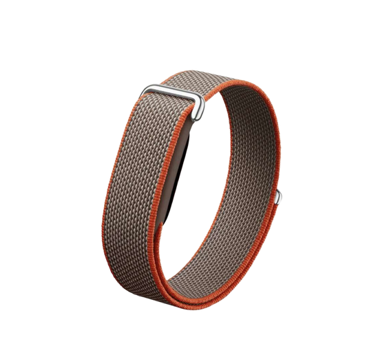 Orange/Grey Woven Bit Band