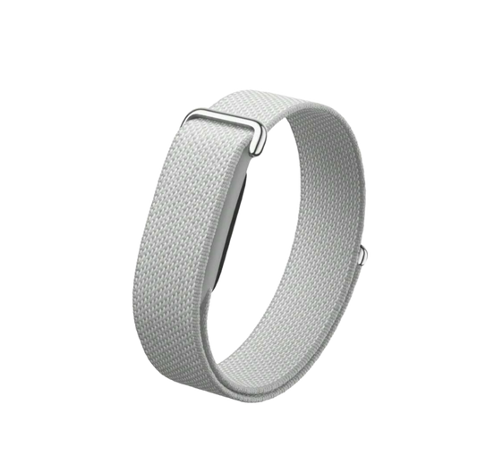 White Woven Bit Band